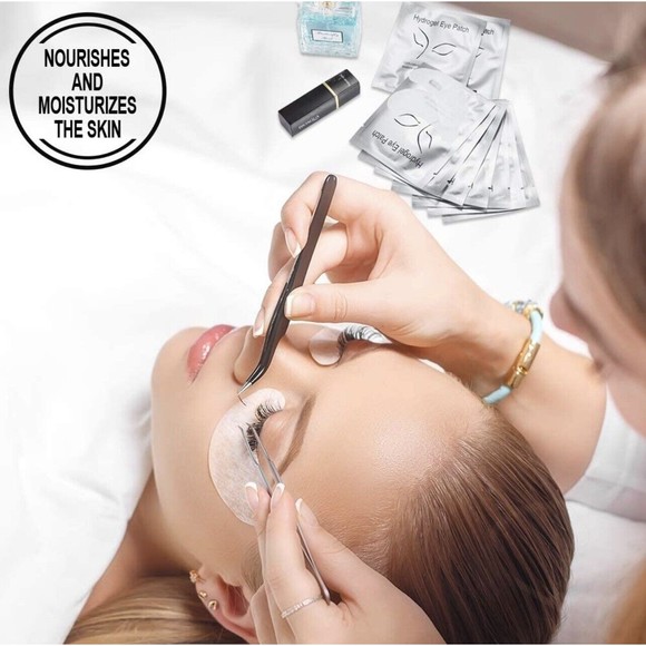 Hydrogel Eye Patches Depuffing Soothing 100 Pair Lash Extensions etc… NEW Sealed - Picture 5 of 6